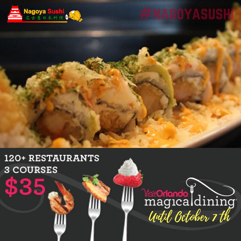 Nagoya Sushi Social Media Post